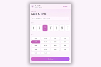 build a modern booking app for your business