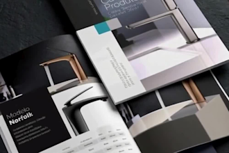 design a professional product catalog for your business