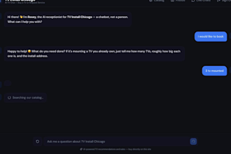 build a custom ai sales chatbot for your business website