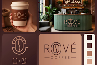 create a professional brand style guide and brand guidelines