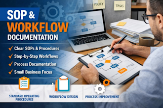 create sops and workflow documentation for your business