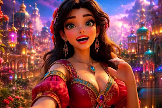 create 3d pixar ai animation ai cartoon video 3d pixar style animation disney