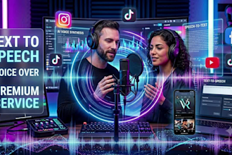 generate ai text to speech voiceovers