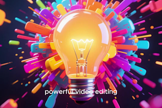 be responsible for the end to end video editing and rendering