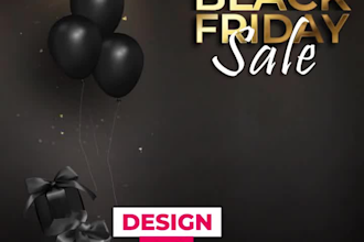 create black friday promotional video ads for your business