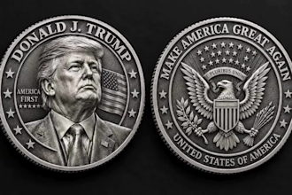 create custom 3d coins, challenge coins with detailed bas relief, printable stl