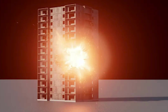 do vfx animations, destruction effects, visual effects, simulations, fire effect
