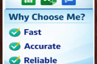 do accurate data entry, copy paste and web research