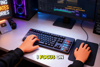 edit gaming videos, shorts and montages professionally