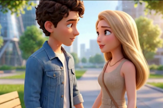 3d pixar style ai animation video 3d disney pixar animation ai storytelling