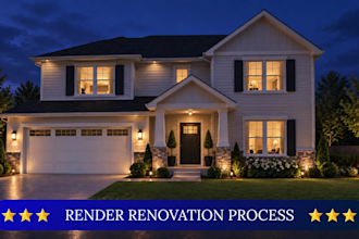 renovate and enhance your architectural renders