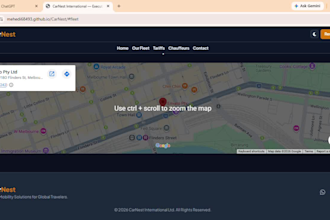 build a responsive car rental website using HTML CSS and javascript