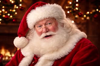 send you a personalized santa claus video message