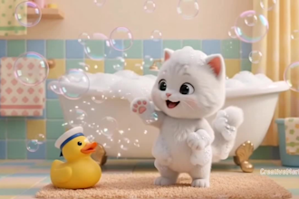 create 3d kids cartoon animation videos and nursery rhymes