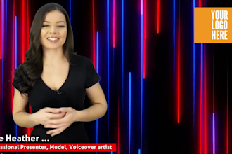 create pofessional british spokeperson videos, explainer video