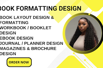book design, book formatting, ebook design, book interior design