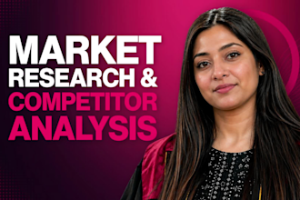 do deep market research, competitor analysis and highlight trends and challenges