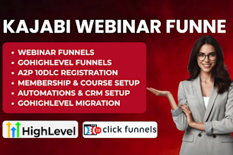 rebrand webinar, kajabi webinar, funnels, webinar, landing page cloning