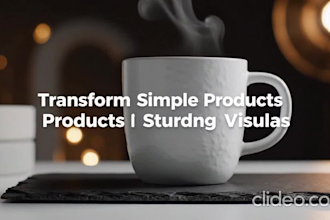 design realistic ai product photos and promo videos