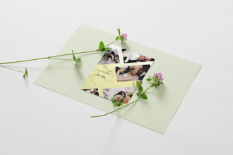 design a beautiful and elegant wedding invitation card