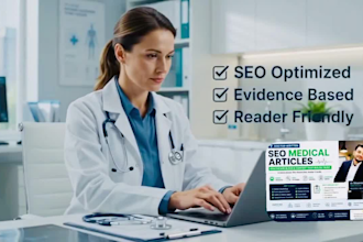 write SEO medical articles and healthcare blog posts