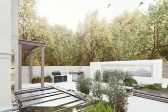 create realistic 3d landscape design and rendering