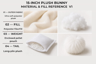 create handmade soft custom plush toy stuffed animals crochet kawaii plushie