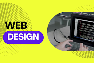 design a website design in figma