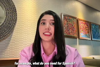 teach you spanish pro for business or daily life