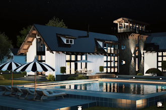 do interior, exterior design, sketchup, revit 3d model, 3d rendering