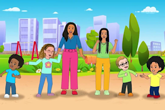 cartoon animation video and 2d character animation