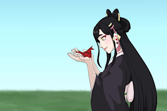 create character designs and short 2d animations