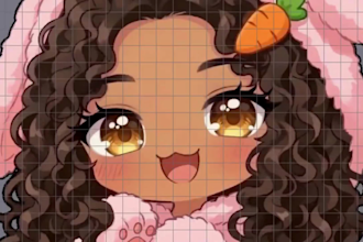 upgrade your png vtuber model to fully animated, rigging live2d avatar character