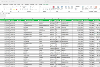 collect data website to excel