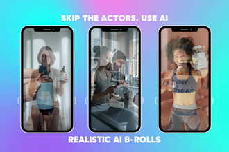 create realistic ai ugc broll videos for your product