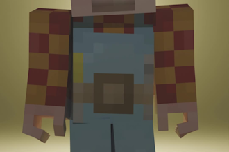 make minecraft skin render for you