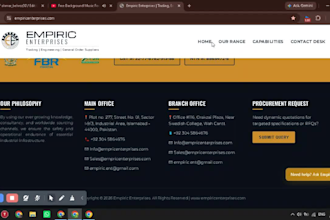 build a custom ai integrated business website