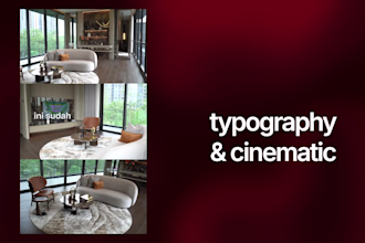 edit cinematic real estate reels and property promo videos for social media