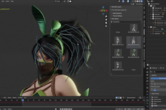 blendshape for faceless channel,inword tts,threejs glb,ios face mocap,live3d,tf2