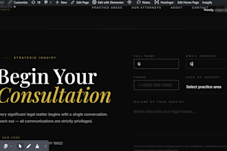 law firm website, attorney website, lawyer website, lawyer, wordpress website