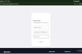 build modern websites and support its backend