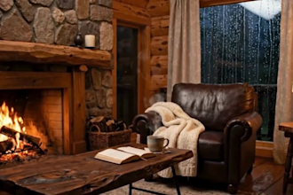 create a cozy rain relaxing video with ambient music using seedance higgsfield