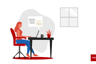 create motion graphics and video editing in french and eng