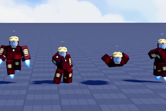create roblox r6, r15 animation for game trailer, cinematic, emote, cutscene