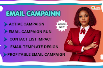 create email marketing campaign and email automation