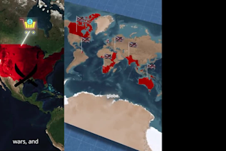 create professional map animations and geography