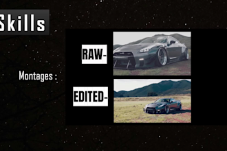 edit videos for instagram and youtube, short and long videos