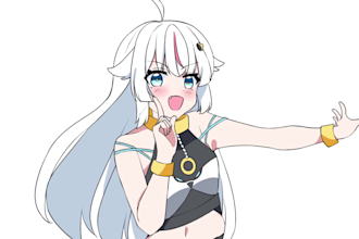 create custom anime style animations