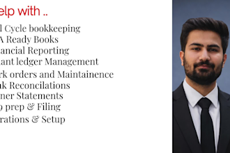do bookkeeping on the rent manager