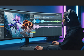 create game trailer for a mobile and steam game, steam game trailer